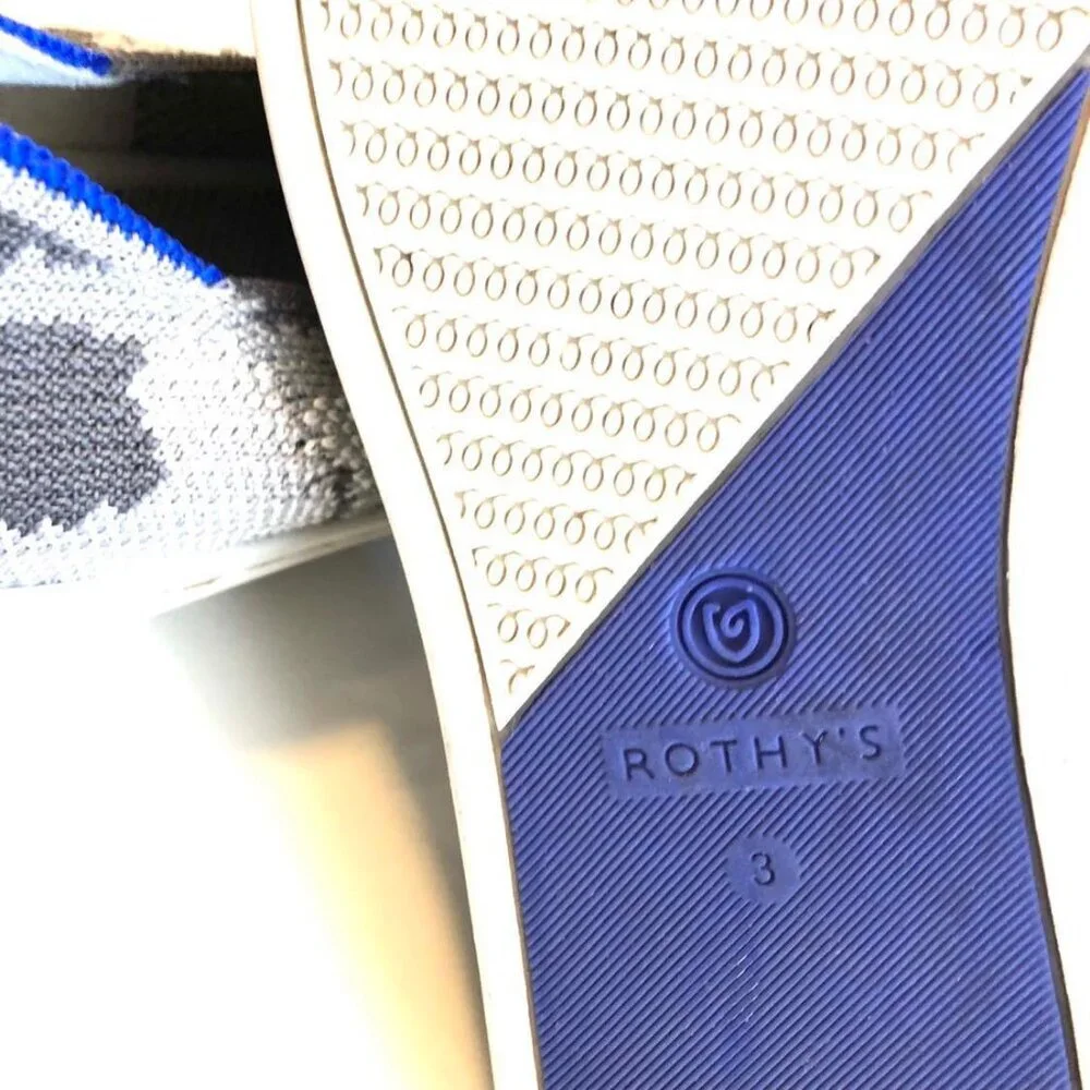 ROTHY'S The Kids Sneaker Slip-on Grey Camo 3